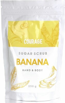 Скраб для тіла Courage цукровий банан, 250 г
