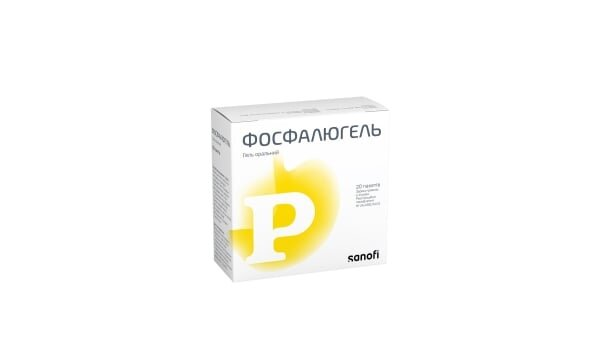 Фосфалюгель гель д/перор. заст. 20 % по 20 г №20 (2х10) у пак. спар.