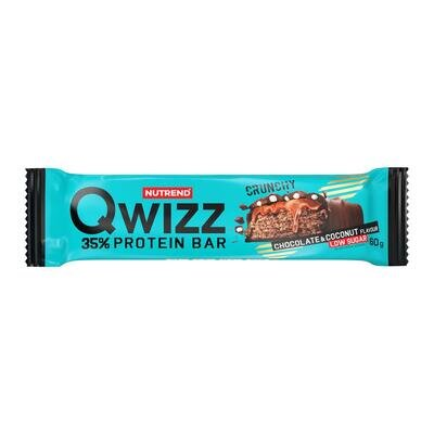 Батончик протеїновий Nutrend Qwizz Protein Bar 35% шоколад-кокос, 60 г