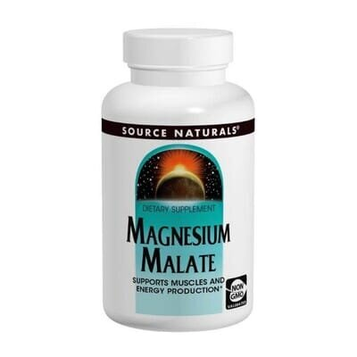 Магній малат Source Naturals Magnesium Malate, 100 капсул