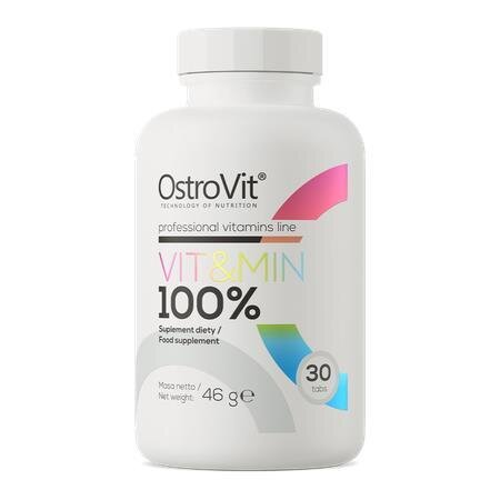 Вітаміни OstroVit Vit & Min, 30 таблеток