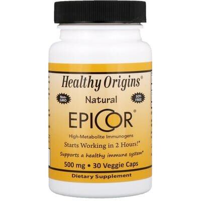 Епікор Healthy Origins EpiCor 500 мг, 30 капсул