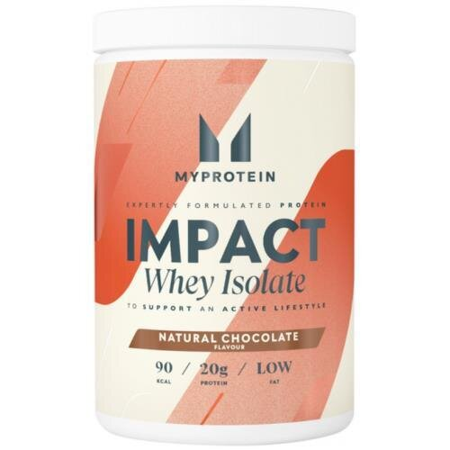 Протеїн MyProtein Impact Whey Isolate зі смаком натурального шоколаду, 480 г