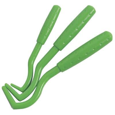 Набір для видалення кліщів M-Pets Fearless Tick Remover для котів та собак, зелений, 3 штуки