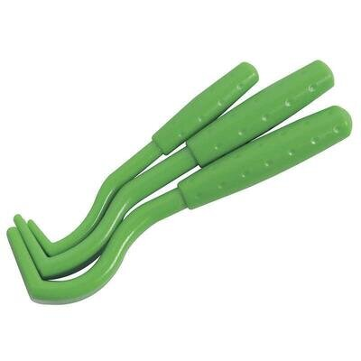Набір для видалення кліщів M-Pets Fearless Tick Remover для котів та собак, зелений, 3 штуки