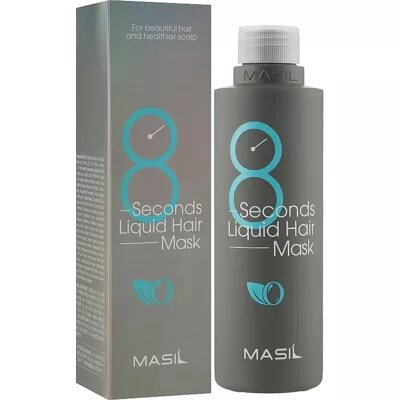 Маска Masil 8 Seconds Liquid для об'єму та відновлення волосся, 100 мл