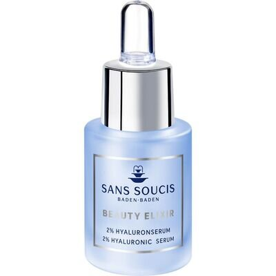 Сироватка для обличчя Sans Soucis Beauty Elixirs 2% гіалуронова, 15 мл