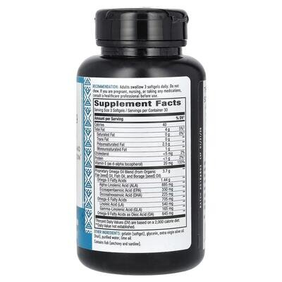 Омега 3 6 9 Nature's Way Omega Blend лайм, 90 капсул
