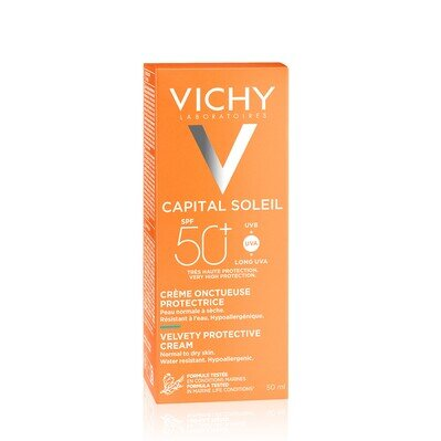 Крем сонцезахисний Vichy Capital Soleil сонцезахисний для обличчя потрійної дії SPF 50+, 50 мл