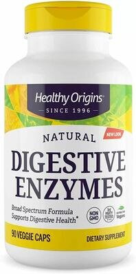 Ферменти для травлення Healthy Origins Digestive Enzymes, 90 капсул
