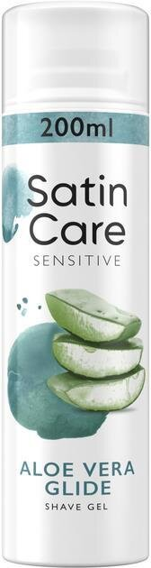Гель для гоління Satin Care Sensitive для чутливої шкіри, 200 мл