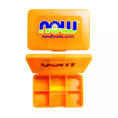 Органайзер для таблеток NOW Pocket Pack Vitamin Case Small, 6 секцій