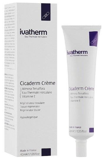Засіб для обличчя Ivatherm Cicaderm для відновлення шкіри з екстрактом мімози, 40 мл