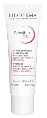 Крем для обличчя Bioderma Sensibio DS+ для чутливої шкіри схильної до почервоніння та лущення, 40 мл