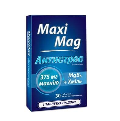 МаксіМаг Антистрес таблетки №30