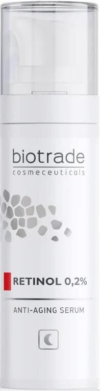 Сироватка для обличчя Biotrade Retinol Intensive Anti-Aging антивікова з ретинолом 0,2%, 30 мл