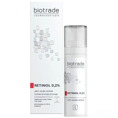 Сироватка для обличчя Biotrade Retinol Intensive Anti-Aging антивікова з ретинолом 0,2%, 30 мл