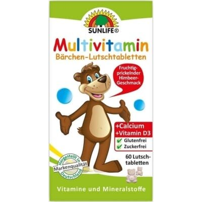 Вітаміни Sunlife Multivitamin Baby Barchen-Lutschtabletten пастилки №60