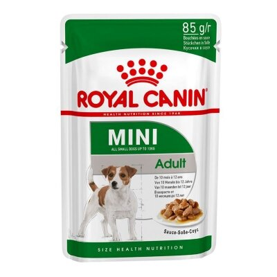 Корм вологий Royal Canin Mini Adult для собак малих порід, соус, 85 г