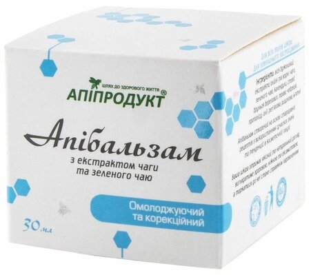 Апібальзам Апіпродукт омолоджуючий та корекційний, 30 мл