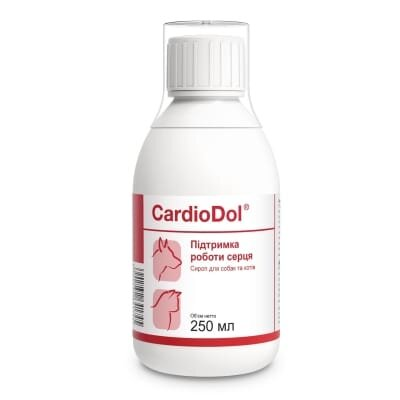 КардіоДол Dolfos CardioDol сироп для серця для собак і кішок, 250 мл