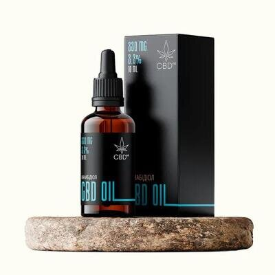 Канабідіол CBD Oil, олія 3,3% по 10 мл у флаконі