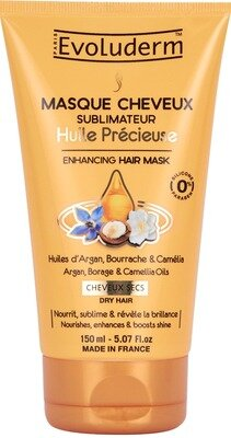 Маска Evoluderm для сухого волосся зміцнююча з цілющими оліями, 150 мл