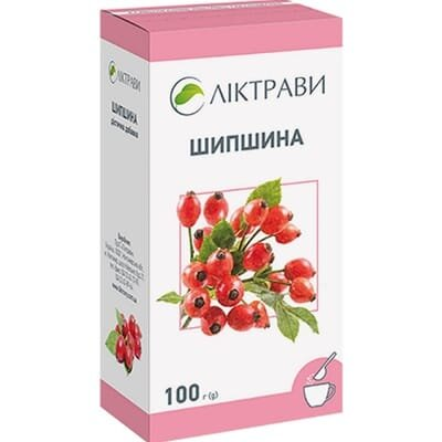 Шипшина плоди по 100 г у картонній пачці (дієт.доб.)