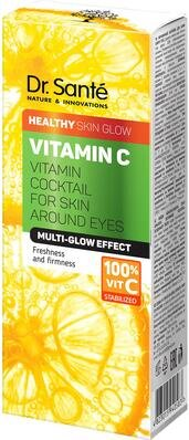 Крем для контуру очей Dr.Sante Vitamin C Вітамінний коктейль, 15 мл