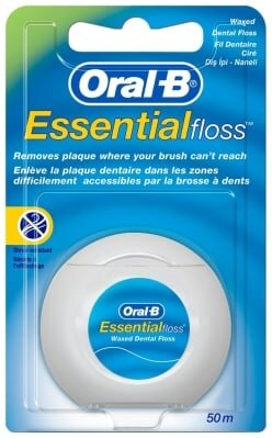 Зубна нитка Oral-B Essential floss, 50 м