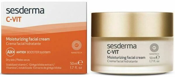 Крем для обличчя Sesderma С-Vit з вітаміном С зволожуючий від зморшок, 50 мл