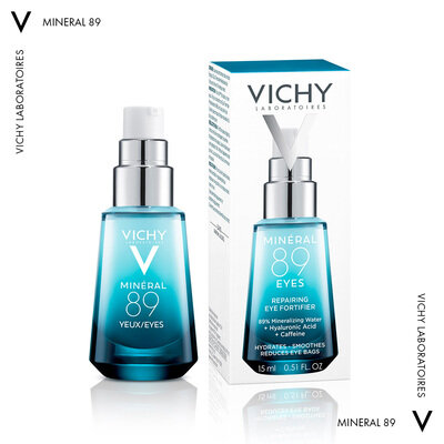 Гель Vichy Mineral 89 для відновлення і зволоження шкіри навколо очей, 15 мл