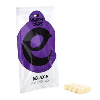 Капсули для релаксу та заспокоєння Happy Caps Relax-E, капсули №4 у саше