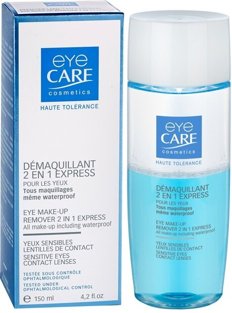 Засіб для зняття макіяжу з очей Eye Care Cosmetics двофазний, 150 мл