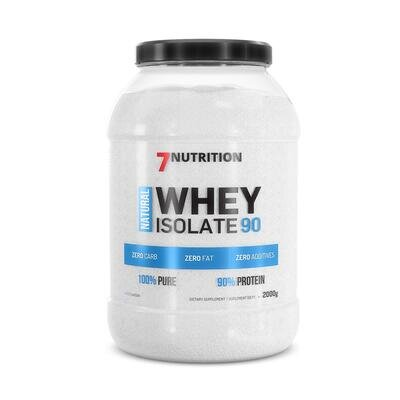 Протеїн 7Nutrition Natural Whey Isolate 90 натуральний смак, 2 кг