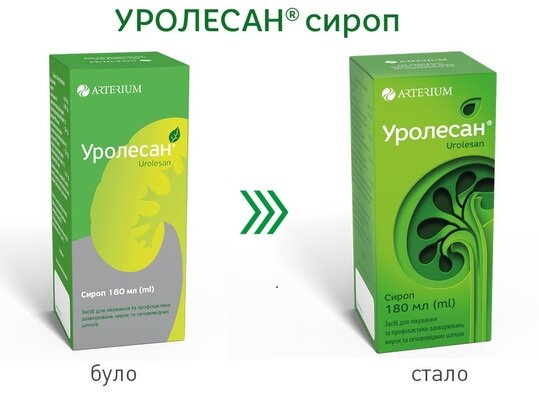 Уролесан сироп по 180 мл у флак.