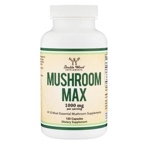 Грибний комплекс Double Wood Mushroom Max 1000 мг, 120 капсул