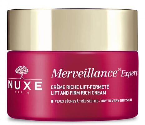 Крем для обличчя Nuxe Merveillance Expert насичений від зморшок для сухої шкіри, 50 мл
