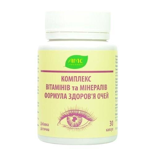 Комплекс вітамінів та мінералів Формула здоров'я очей, капсули №30 у флаконі