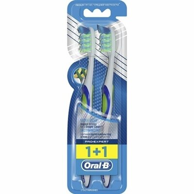 Зубна щітка Oral-B Pro-Expert, Екстра чистка, 2 штуки