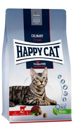 Корм сухий Happy Cat Culinary Voralpen Rind для дорослих котів зі смаком яловичини, 10 кг, 70560
