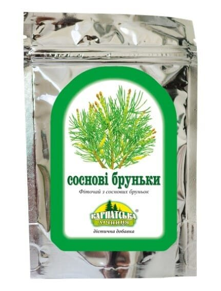 Фіточай Карпатська лічниця Соснові бруньки по 50 г в пач.