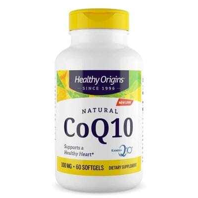 Коензим Q10 Healthy Origins Kaneka Q10 (CoQ10) 100 мг, 60 капсул