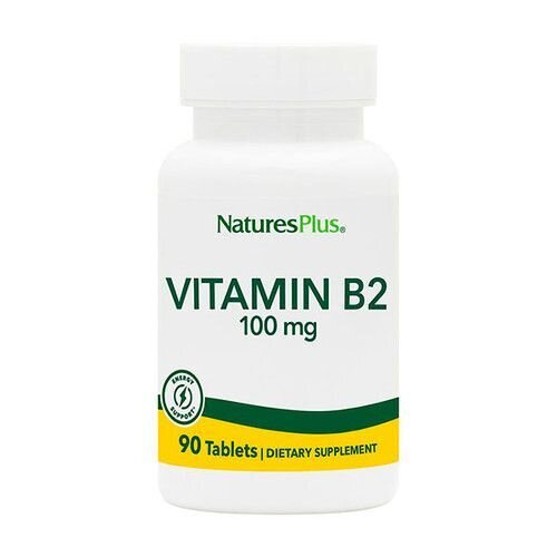 Рибофлавін Nature's Plus Vitamin B2 100 мг, 90 таблеток