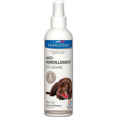 Спрей Laboratoire Francodex Anti-Chewing Spray що запобігає гризінню, для цуценят та дорослих собак, 200 мл