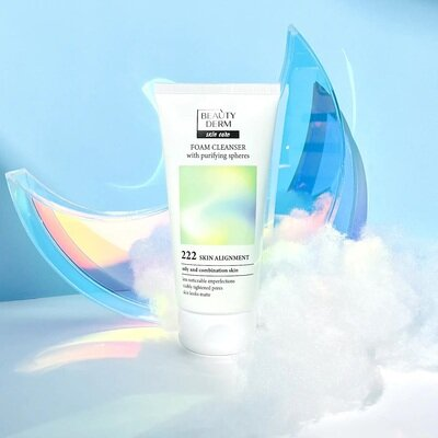 Пінка для вмивання Beauty Derm Sebum?No! з очищуючими сферами, 150 мл