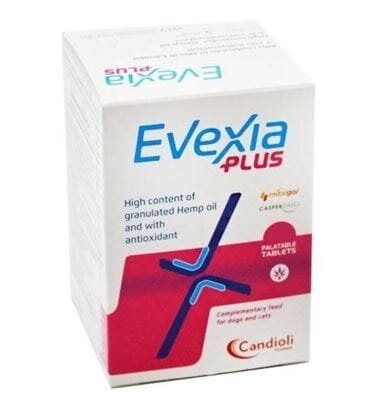 Кандіолі Евексія Плюс Candioli Evexia Plus протизапальний препарат для собак і котів на основі канабідіолу, 1 таблетка