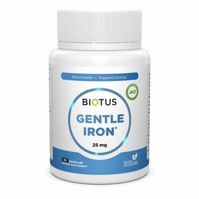 Залізо Biotus Gentle Iron капсули по 25 мг №60
