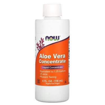 Алое Вера NOW Aloe Vera концентрат, 118 мл