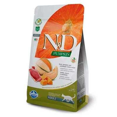 Корм сухий Farmina N&D Grain Pumpkin беззерновий для котів з качкою та гарбузом, 300 г